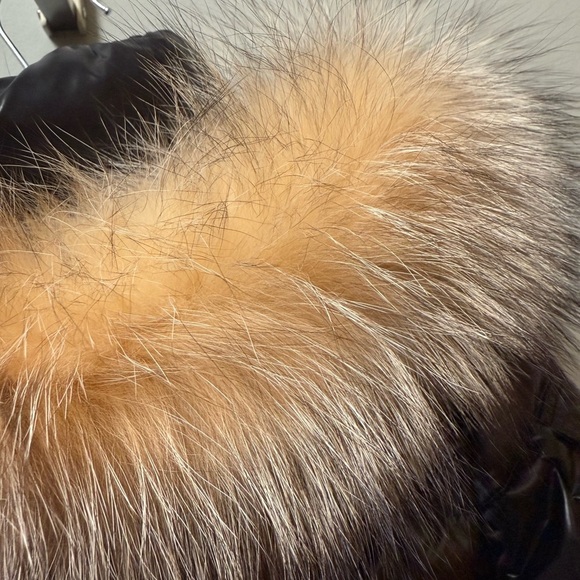 Sam Millenium Real Fur Trim Belted Down Puffer Jacket size XS - Picture 11 of 12